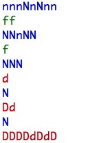 Paragraph patterns observed in the novel The Da Vinci Code, by Dan Brown