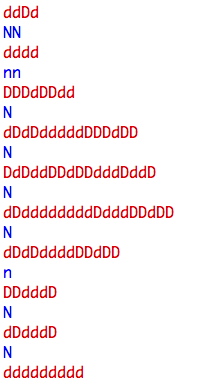 Paragraph patterns observed in the novel Testament, by John Grisham